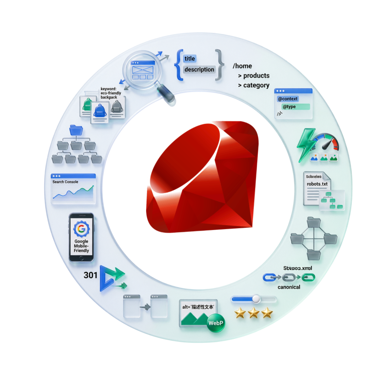 Настройка SEO на сайте Ruby