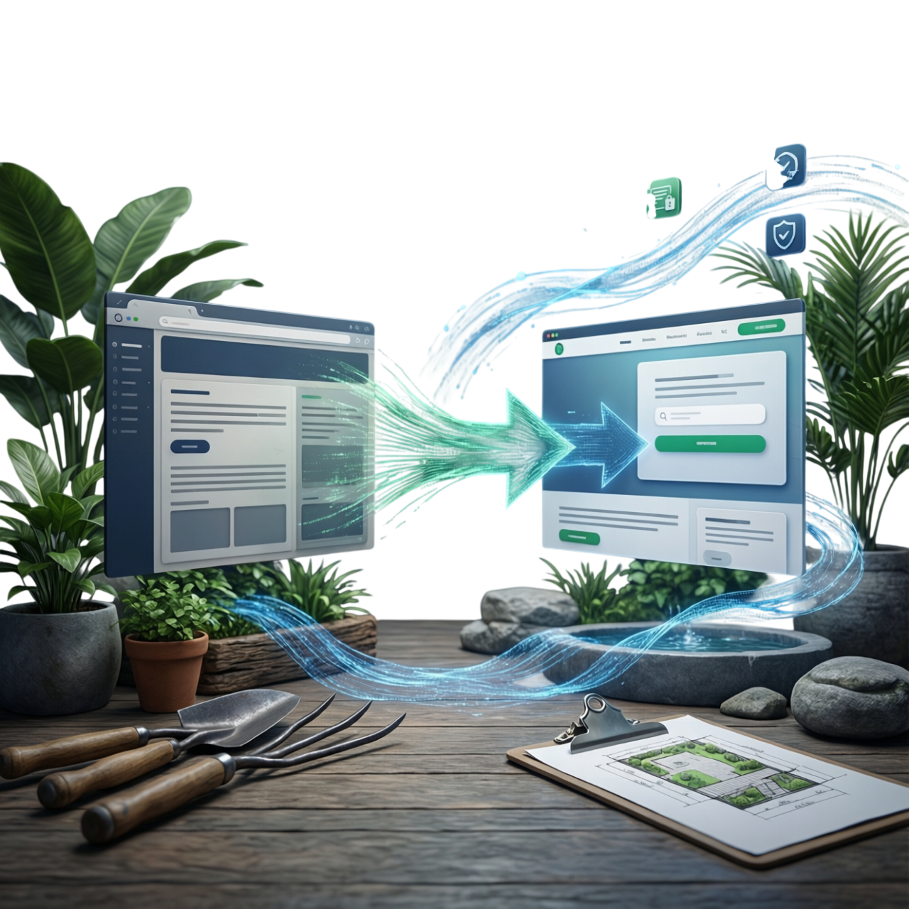 Перенос старого сайта "Ландшафтного дизайна" на современную платформу «под ключ»