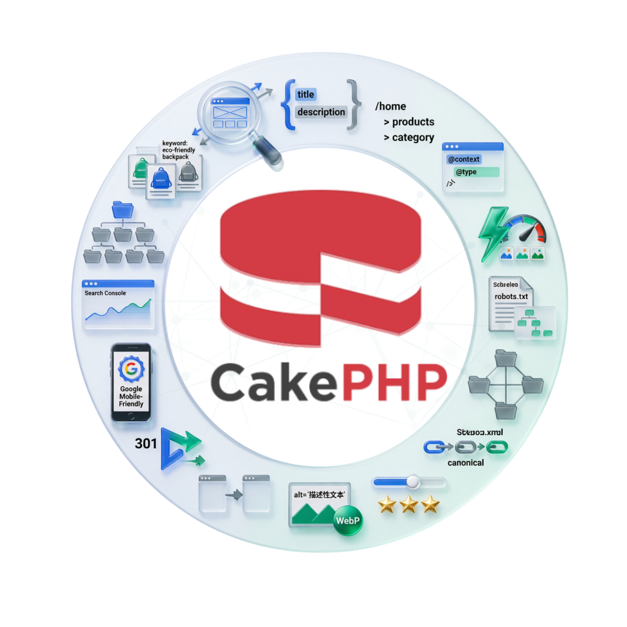 Настройка SEO на сайте CakePHP