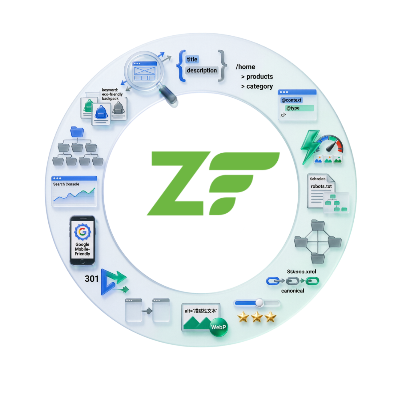Настройка SEO на сайте Zend Framework
