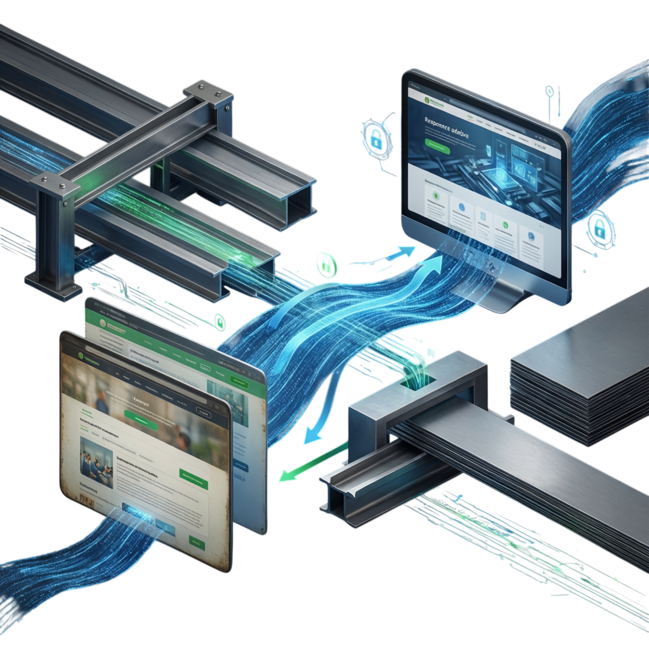 Перенос старого сайта Металлопроката на современную платформу «под ключ»