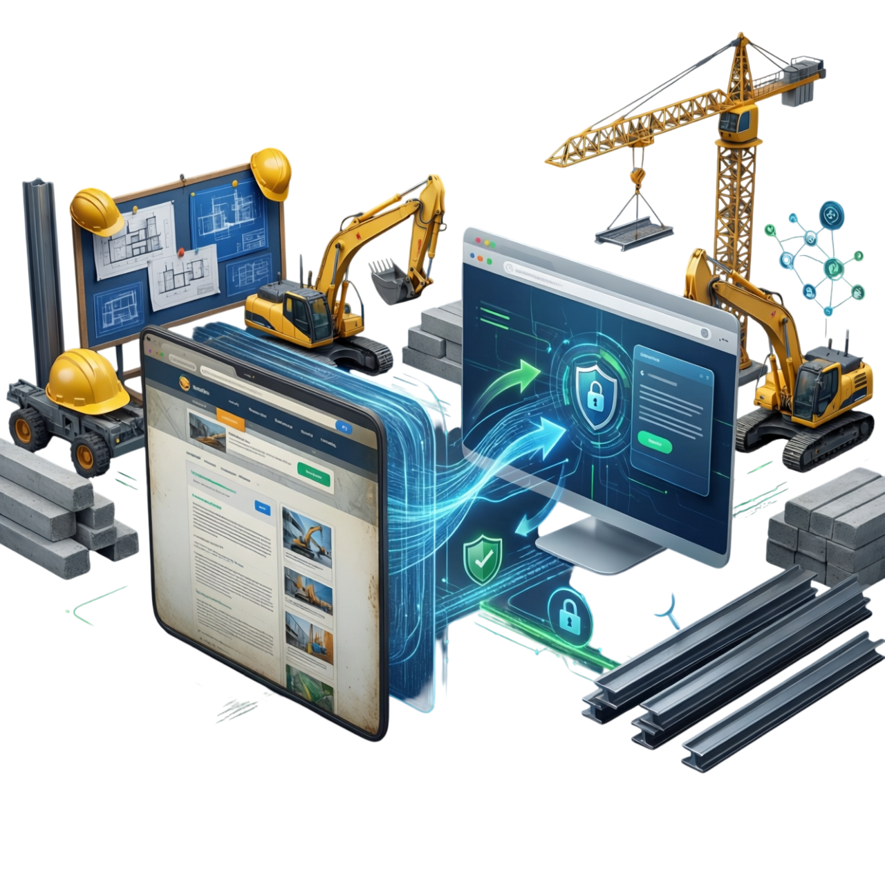 Перенос старого сайта "Строительной сферы" на современную платформу «под ключ»