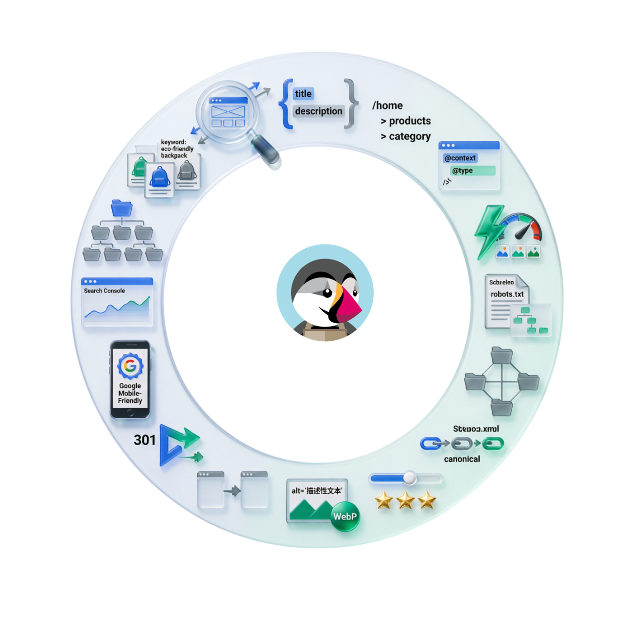 Настройка SEO на сайте PrestaShop