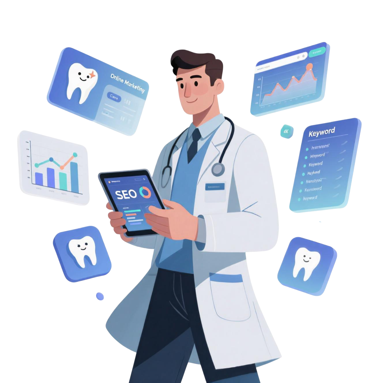 SEO продвижение стоматологии