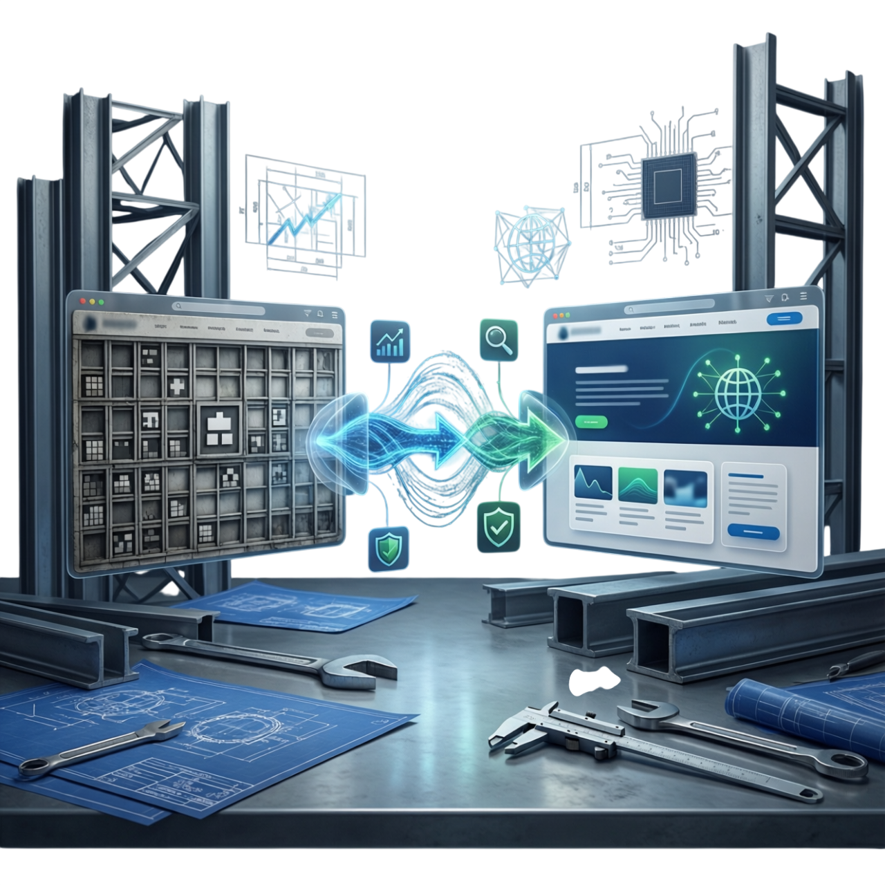 Перенос старого сайта "Иженерных услуг" на современную платформу «под ключ»