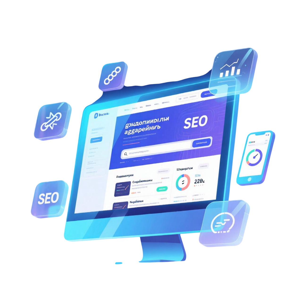 SEO продвижение сайта агрегатора