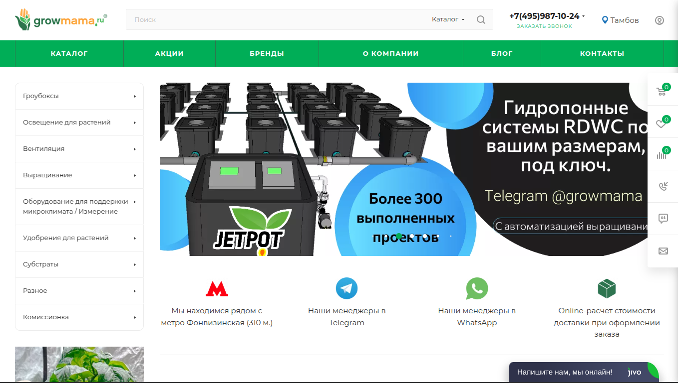 growmama.ru - Техническая поддержка, разработка, SEO Продвижение и перенос на новый шаблон