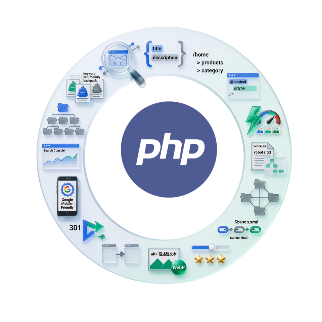 Настройка SEO на сайте PHP