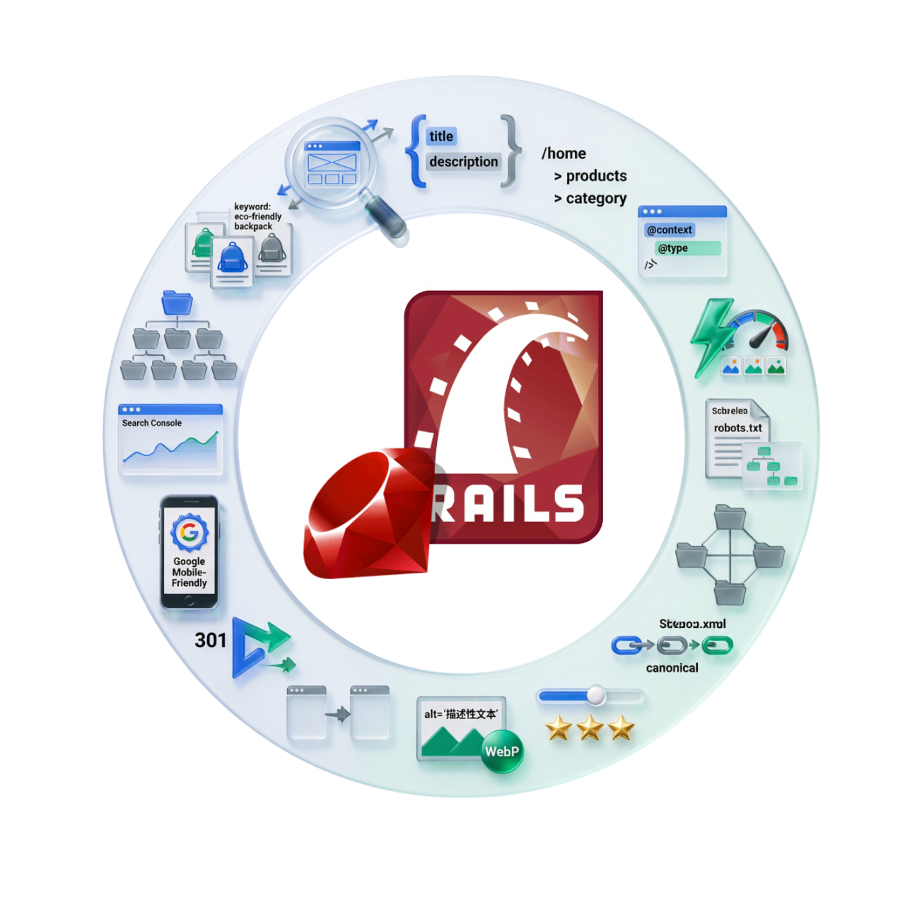 Настройка SEO на сайте Ruby on Rails