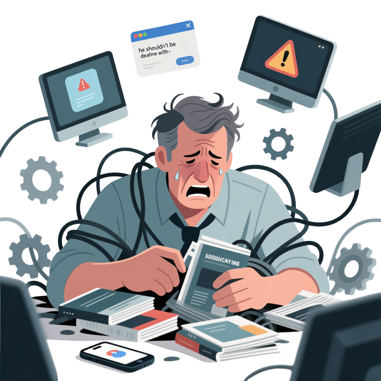 Вы уже не управляете магазином. Вы стали системным администратором. Хватит