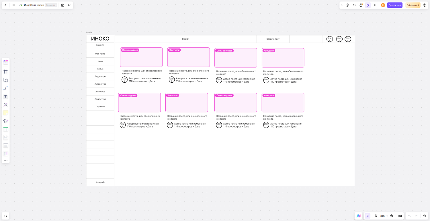 Pixso: бесплатный дизайн-инструмент для команд, который объединяет дизайн, прототипирование и разработку