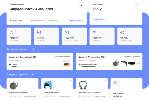 Аспро: Лайтшоп